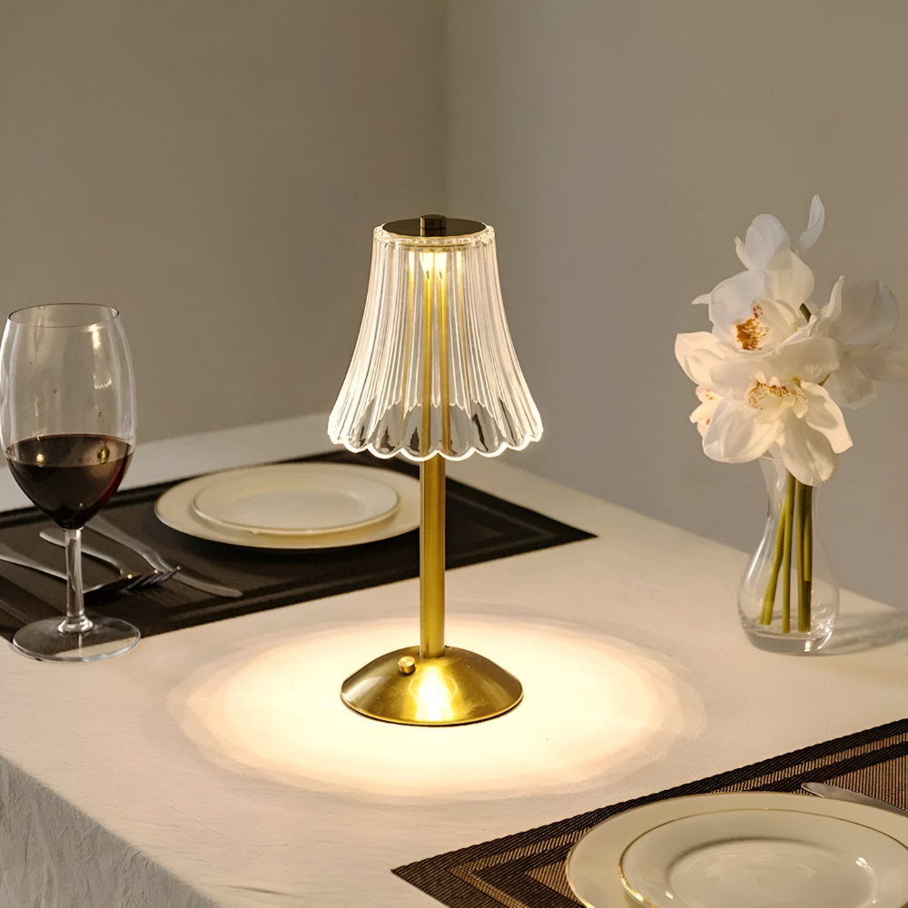 Tafellamp Draadloos Metalen Vintage Stijl Sfeerlamp