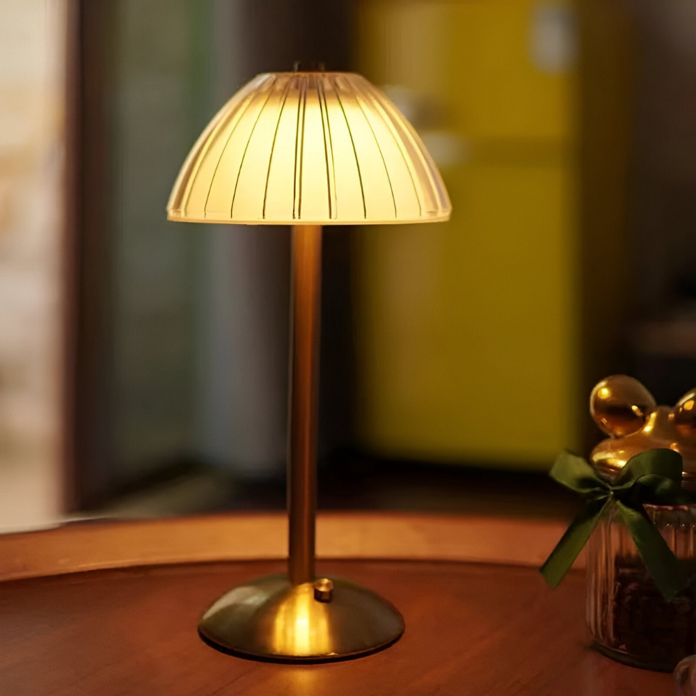 Tafellamp Draadloos Metalen Vintage Stijl Sfeerlamp