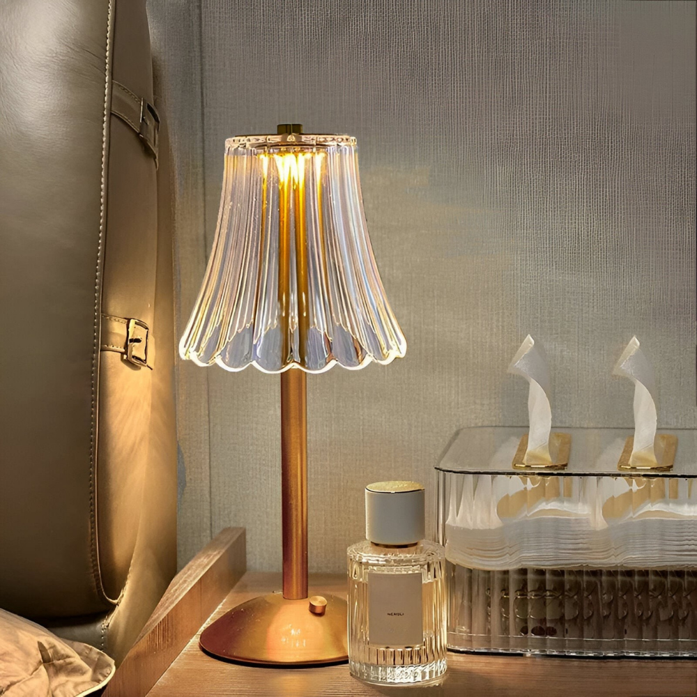 Tafellamp Draadloos Metalen Vintage Stijl Sfeerlamp