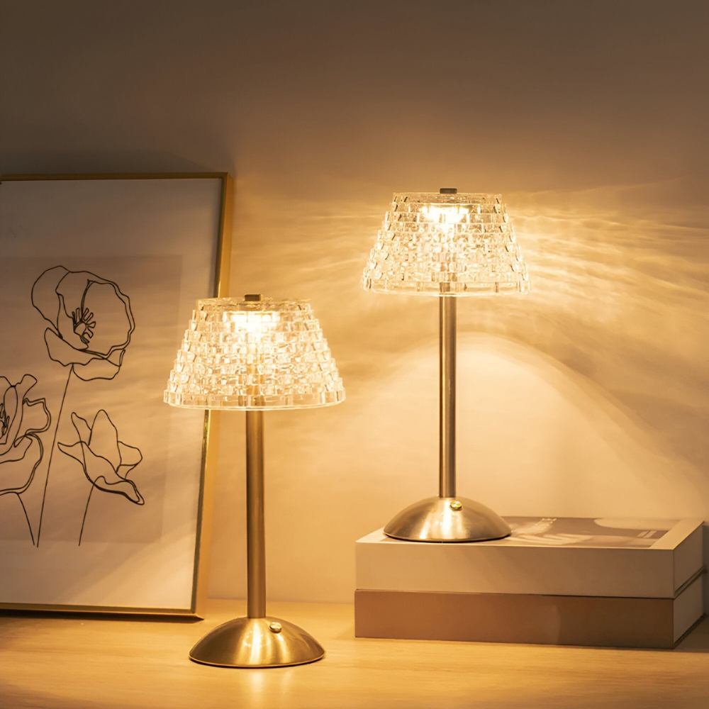 Tafellamp Draadloos Metalen Vintage Stijl Sfeerlamp - Velinix