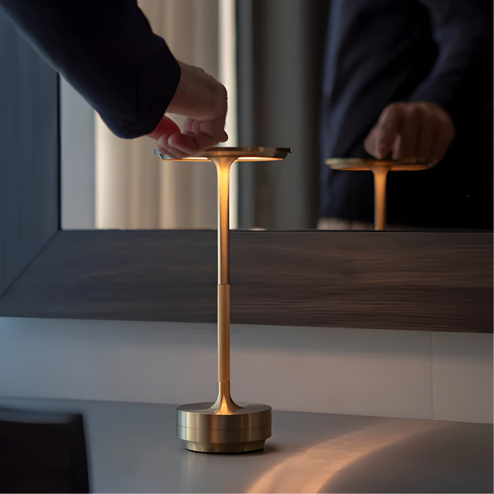 Tafellamp LED Dimbaar Metalen Draadloos Moderne Lamp
