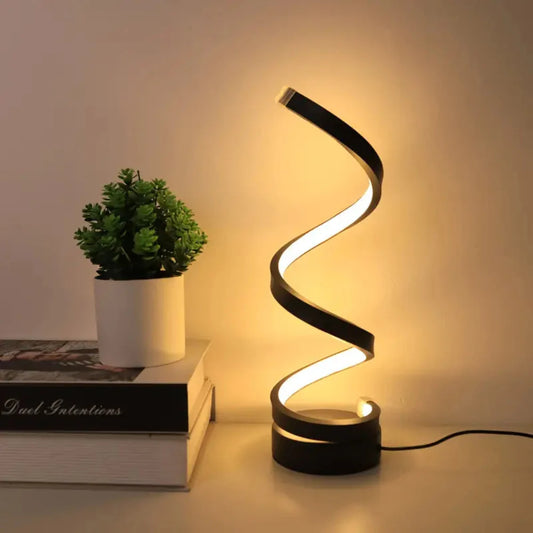 LED Tafellamp Dimbaar Modern Spiraalvorm - Velinix