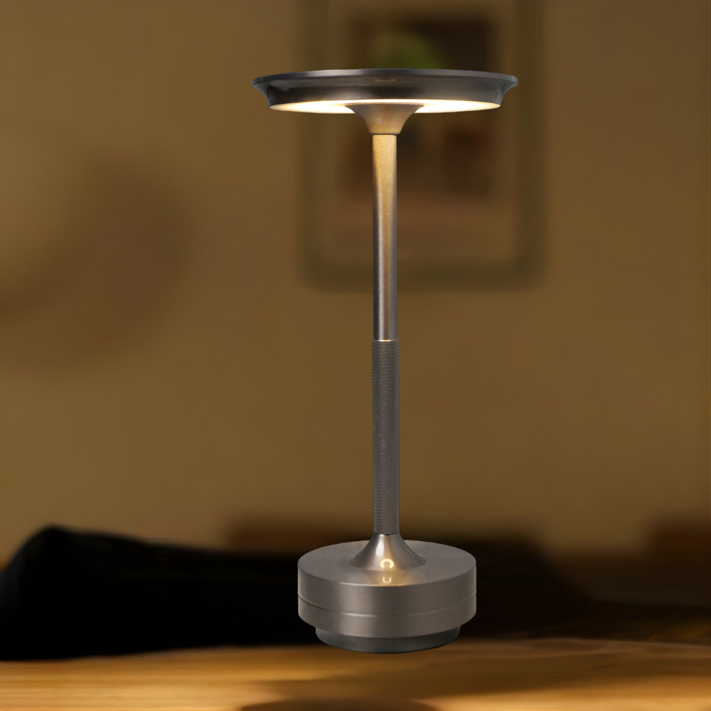 Tafellamp LED Dimbaar Draadloos Waterdicht Aluminium