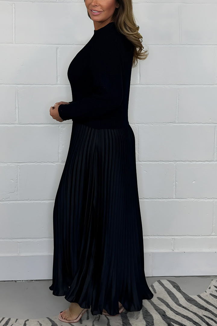 Tea™ – Dames Jurk met Flatterende Pasvorm en Elegant Trui-en-Rok Design