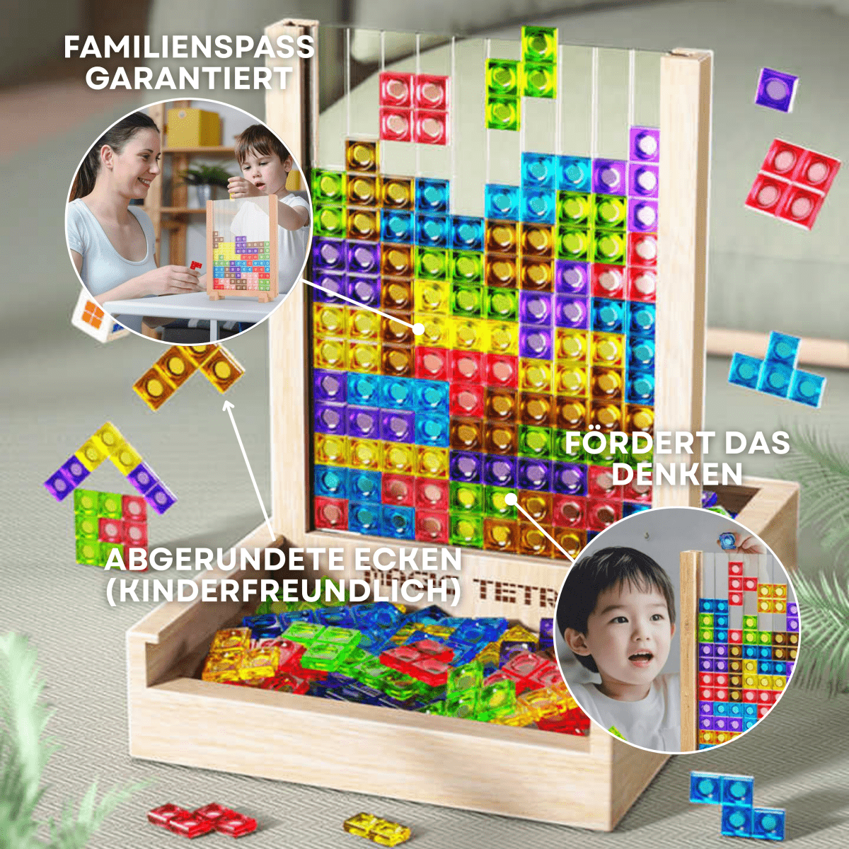 Duurzaam Tetris Bordspel voor Gezinnen