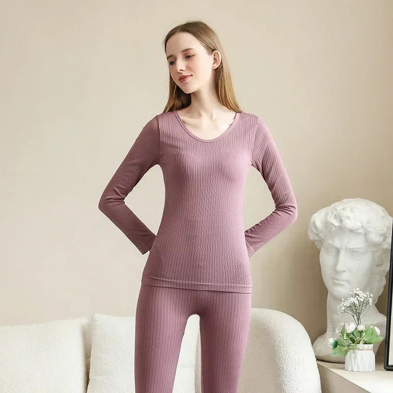 Dames Thermisch Ondergoed Lang Model Warm en Comfortabel