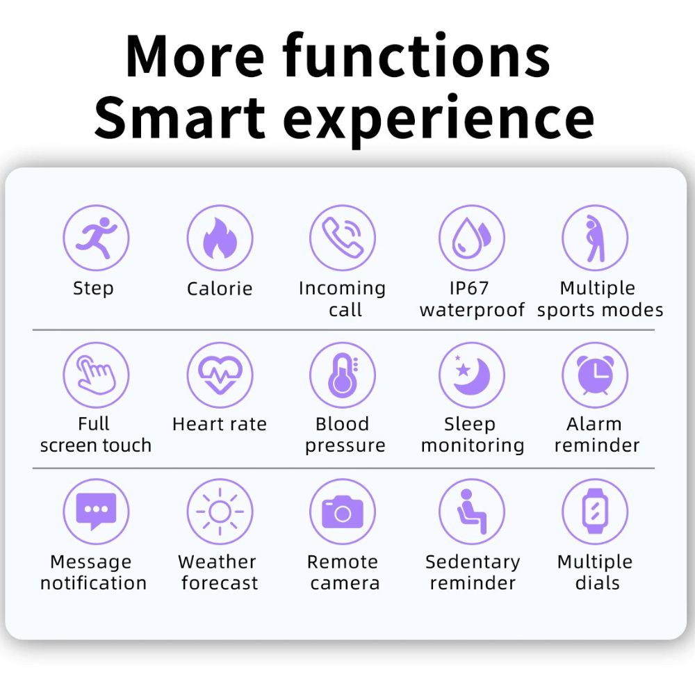 ThinPulse Pro - Ultradunne smartwatch voor gezondheid, fitness en dagelijks gebruik (iOS en Android) 2