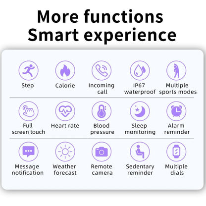 ThinPulse Pro - Ultradunne smartwatch voor gezondheid, fitness en dagelijks gebruik (iOS en Android) 2