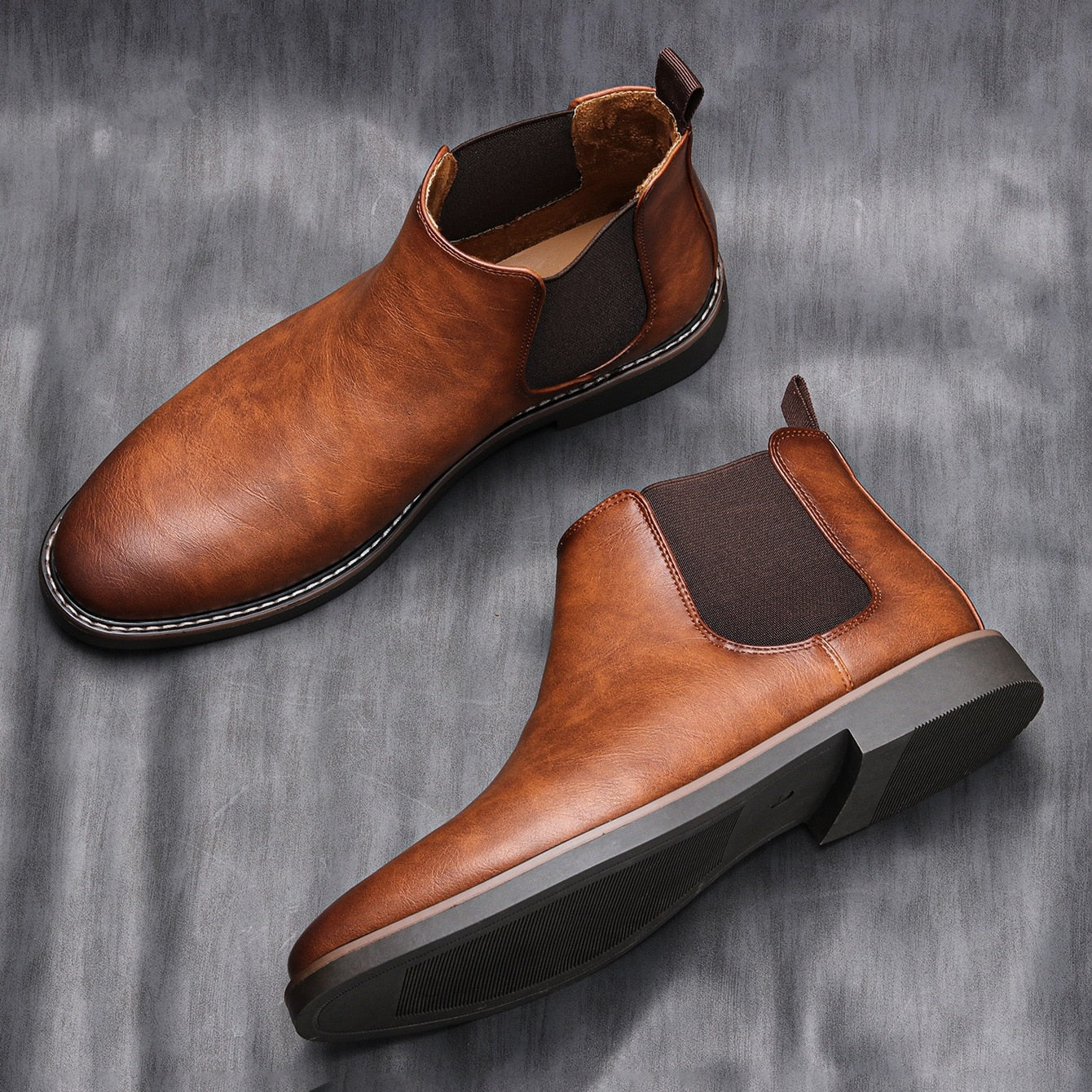 TimberRidge™ Chelsea Laarzen - Tijdloze Elegantia voor Heren