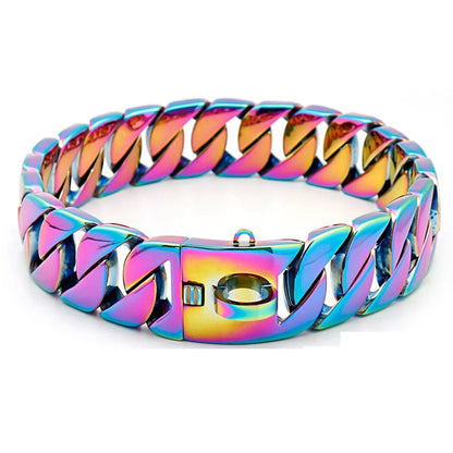 Sterke Metalen Hondenhalsband voor Grote Honden RVS