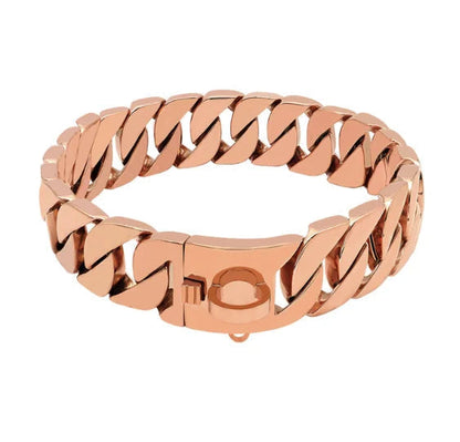 Sterke Metalen Hondenhalsband voor Grote Honden RVS