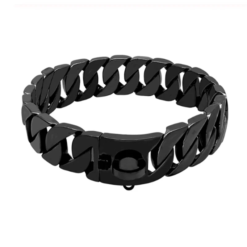 Sterke Metalen Hondenhalsband voor Grote Honden RVS