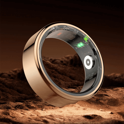 TitanRing Vital - Slimme gezondheidsring van titanium met hartslag- en slaapmonitor 2
