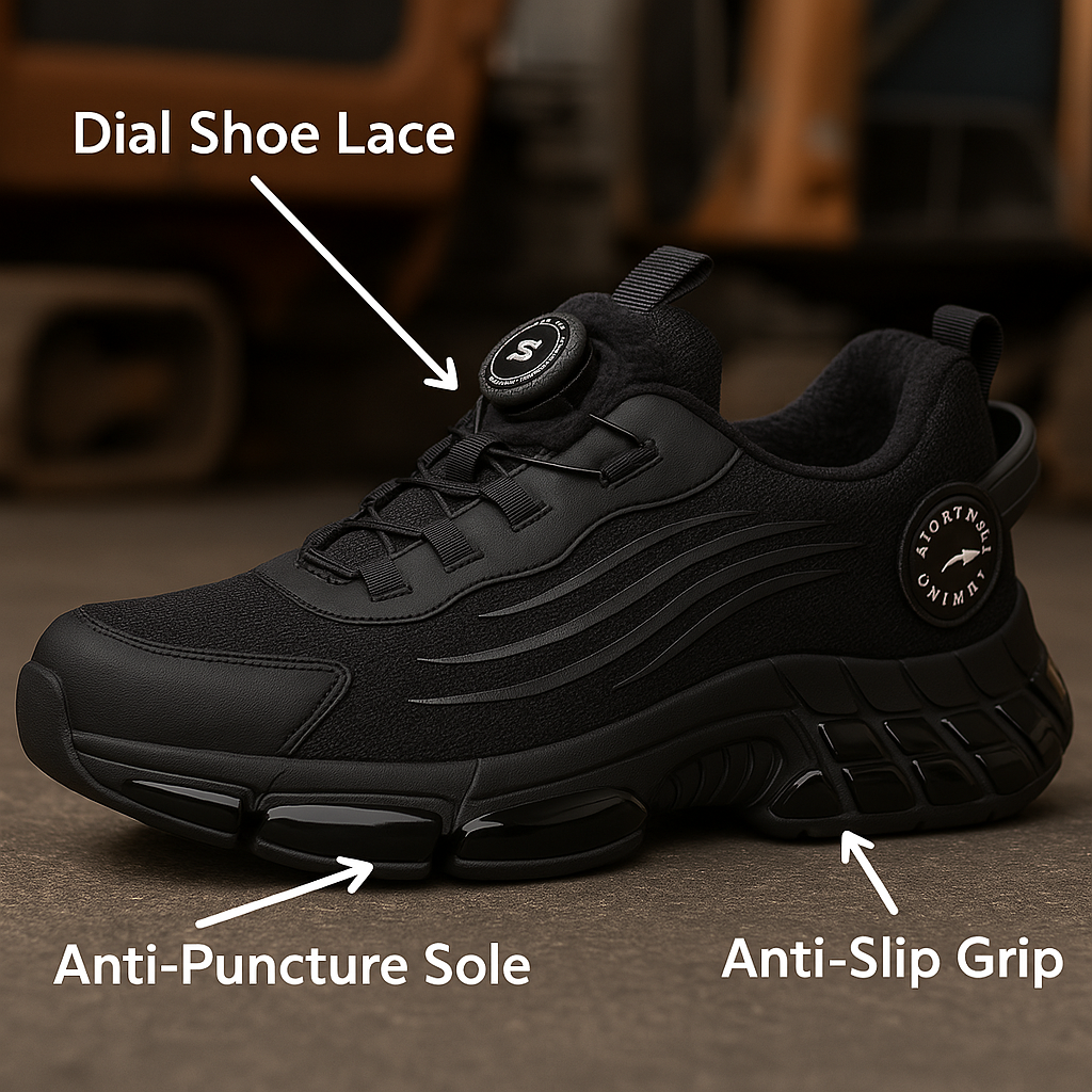 Werkschoenen Stalen Neus Antislip Stevige Zool