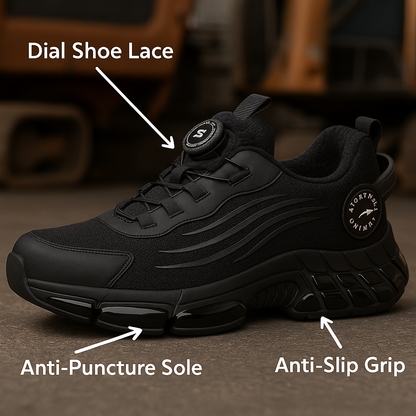 Werkschoenen Stalen Neus Antislip Stevige Zool
