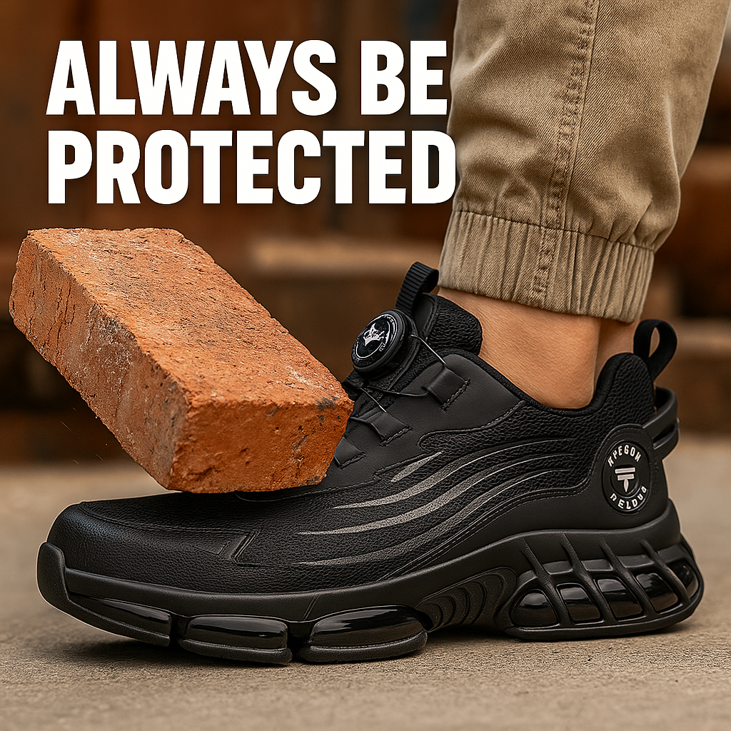 Werkschoenen Stalen Neus Antislip Stevige Zool