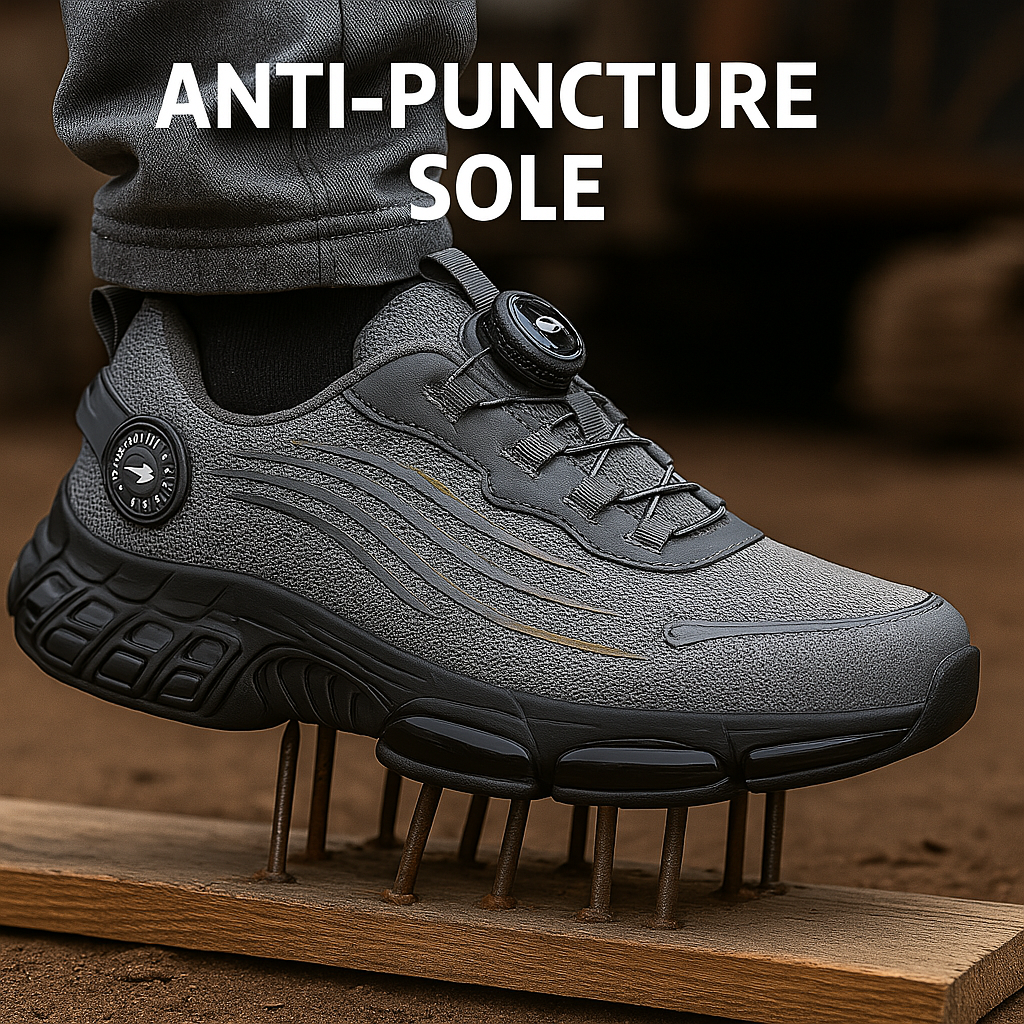 Werkschoenen Stalen Neus Antislip Stevige Zool