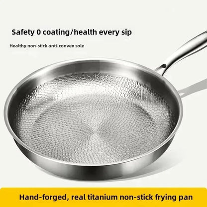 Titanium | Gehämmerte Bratpfanne mit Antihaftbeschichtung | Induktionskompatibel für müheloses Kochen 3