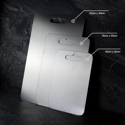 Titanvra Titanium Snijplank – Antibacterieel, BPA-vrij & Duurzaam Keukendesign 0
