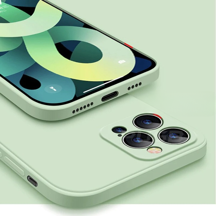 Zachte Silicone Telefoonhoesje voor iPhone 11 12 13 - Velinix