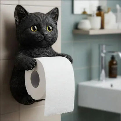 Katten Toiletpapierhouder Hars Wanddecoratie Speels