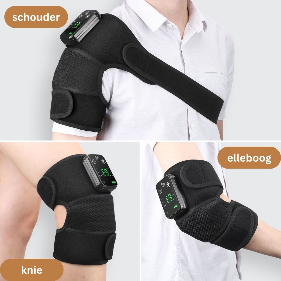 Elektrische Verwarmingsmassager voor Pijnverlichting Knie Elleboog Schouder
