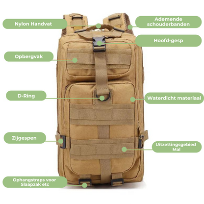 Tactische Rugzak Waterdicht Outdoor Rugzak voor Mannen