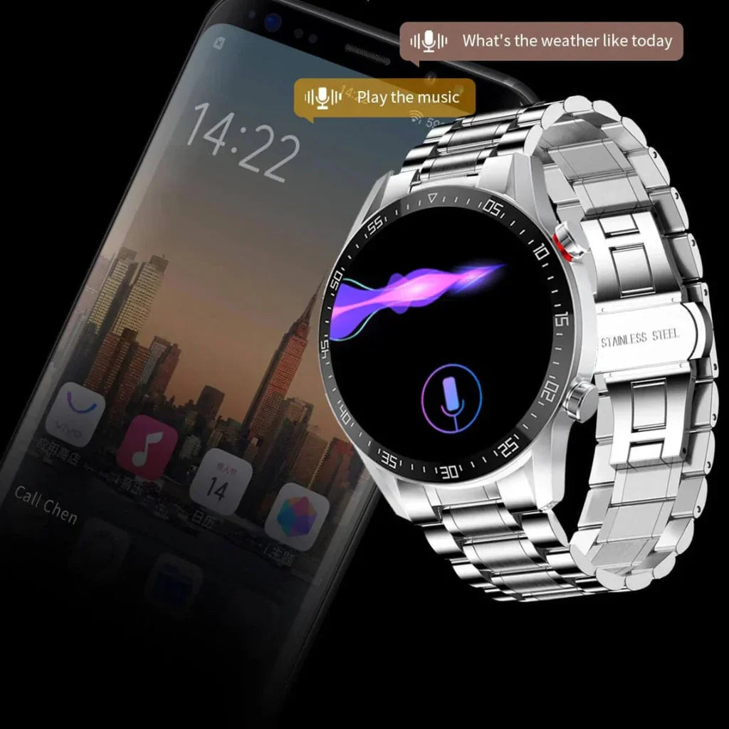 Smartwatch Met Hartslagmeter en Lange Batterijduur
