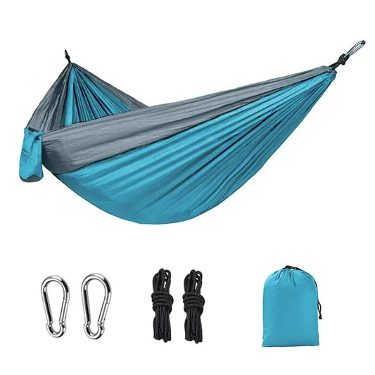 TrailNest – Outdoor Hangmat van Parachutestof – 1 Persoon, Draagbaar 0