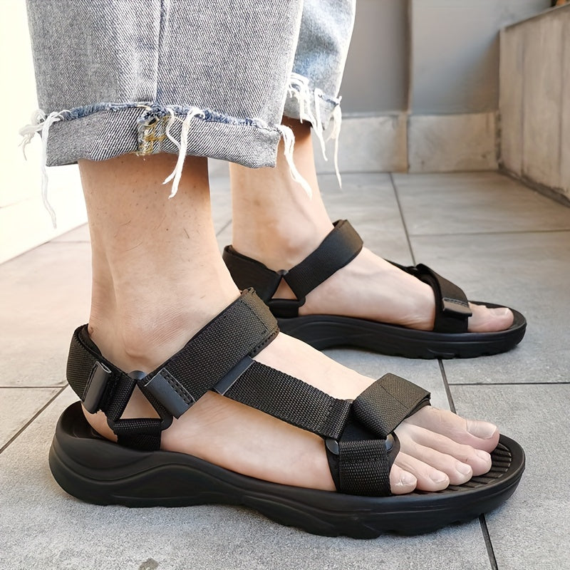 TrailNova™ – Heren Outdoor Sandalen met Verstelbare Klittenband en Schokabsorberende Zolen-3