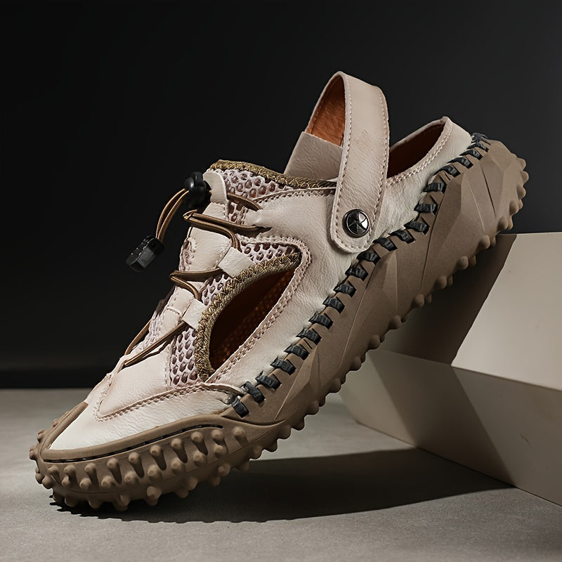 Variant image for TrailStep™ – Heren Sandalen Leer Met Comfortabel Voetbed & Slipweerstand-29