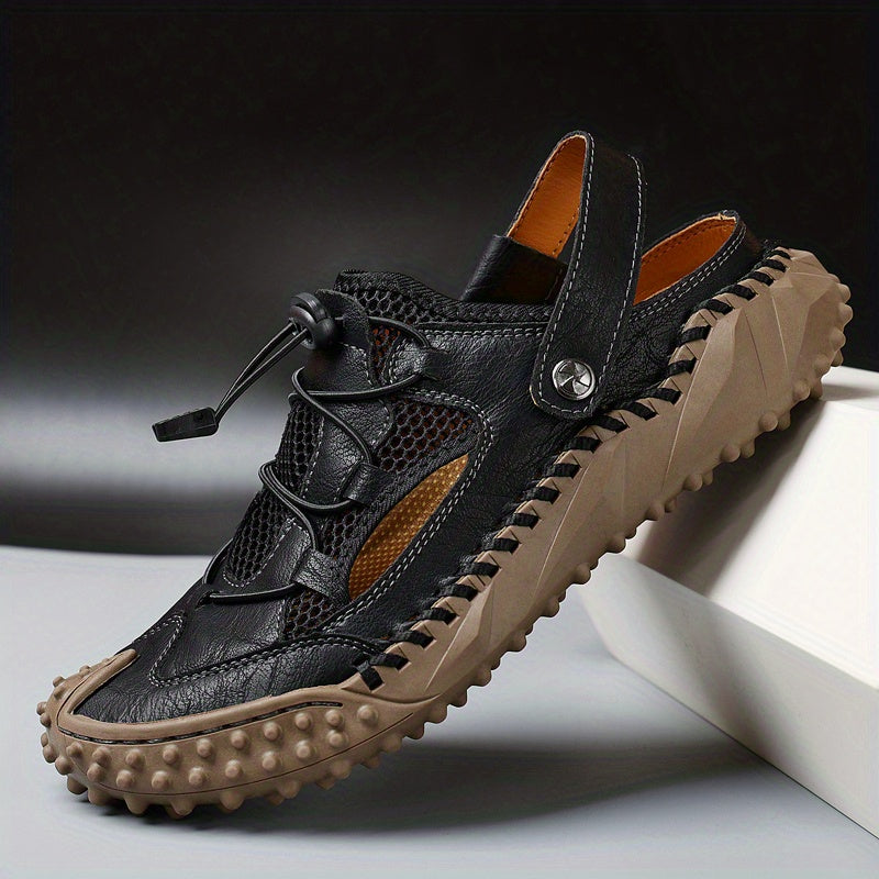 Variant image for TrailStep™ – Heren Sandalen Leer Met Comfortabel Voetbed & Slipweerstand-22
