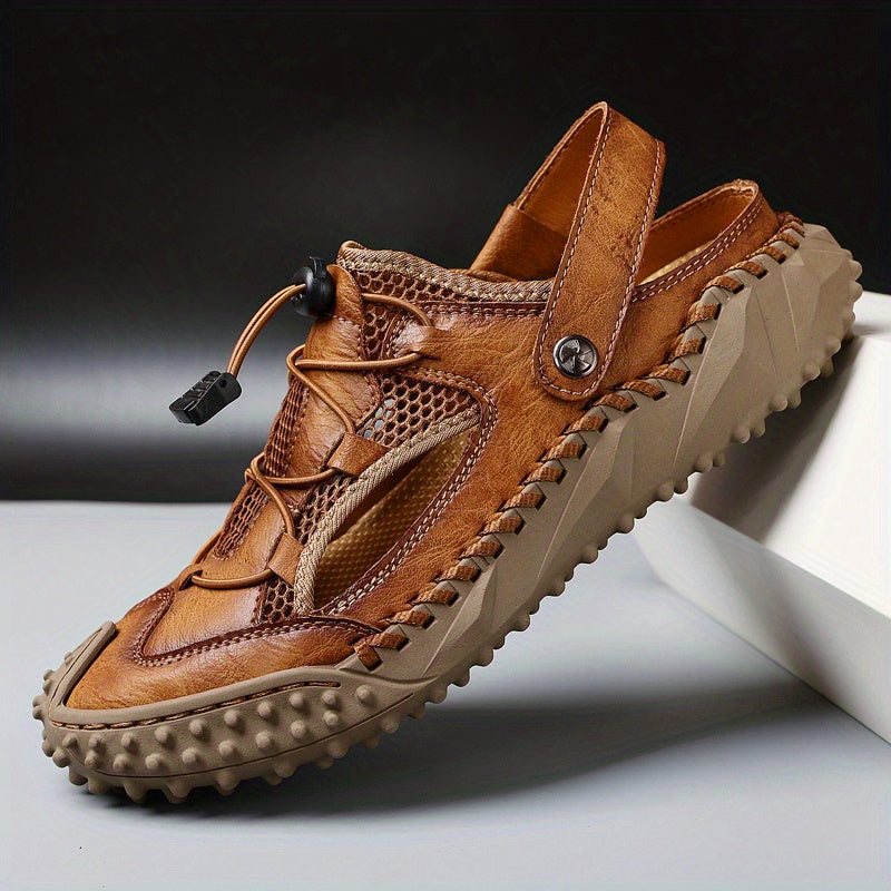 Variant image for TrailStep™ – Heren Sandalen Leer Met Comfortabel Voetbed & Slipweerstand-12