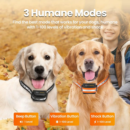 TrainPro™ Elektronische Honden Trainingshalsband | Met Afstandsbediening