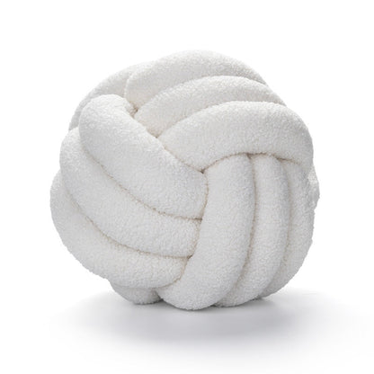 Kussen van Katoen Fleece met 3 Knopen Zacht en Warm