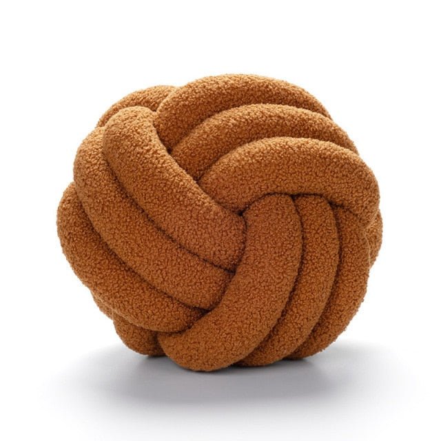 Kussen van Katoen Fleece met 3 Knopen Zacht en Warm - Velinix