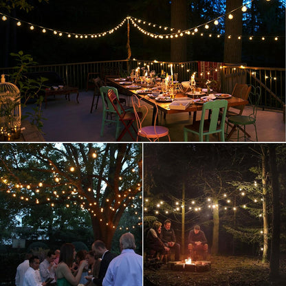 Waterdichte LED Lichtslinger Buiten Warm Wit Licht