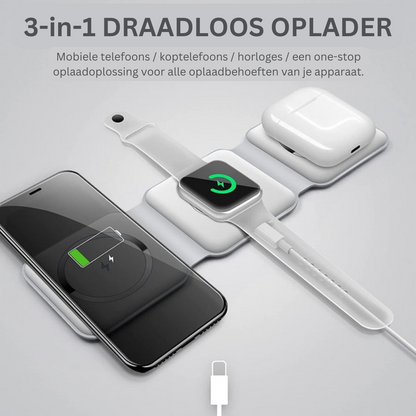 Wireless Oplader ChargePad Pro voor Alle Telefoons