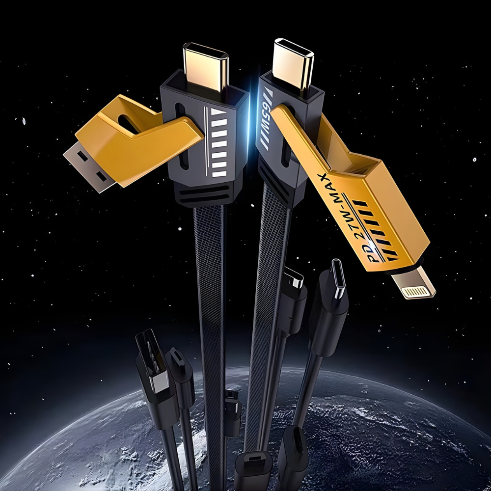 USB Oplaadkabel Snellaad Nylon Gevlochten Kabel - Velinix