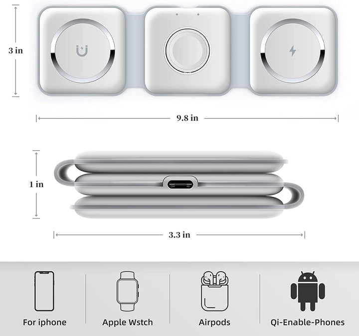 Wireless Oplader ChargePad Pro voor Alle Telefoons
