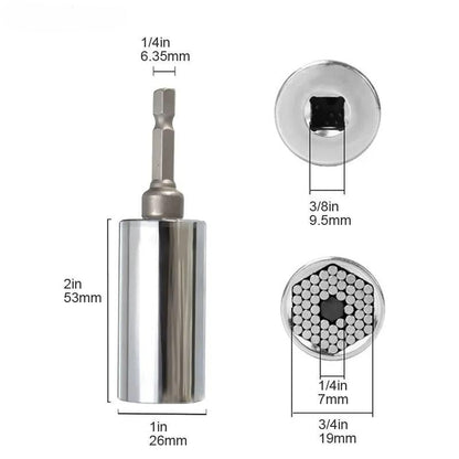 Universale Socket Set voor Moeren en Bouten
