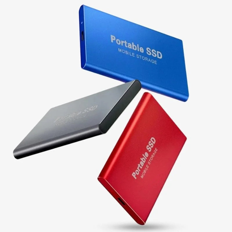 Externe SSD 2TB - Ultra Snel USB 3.1 Harde Schijf voor Back-up