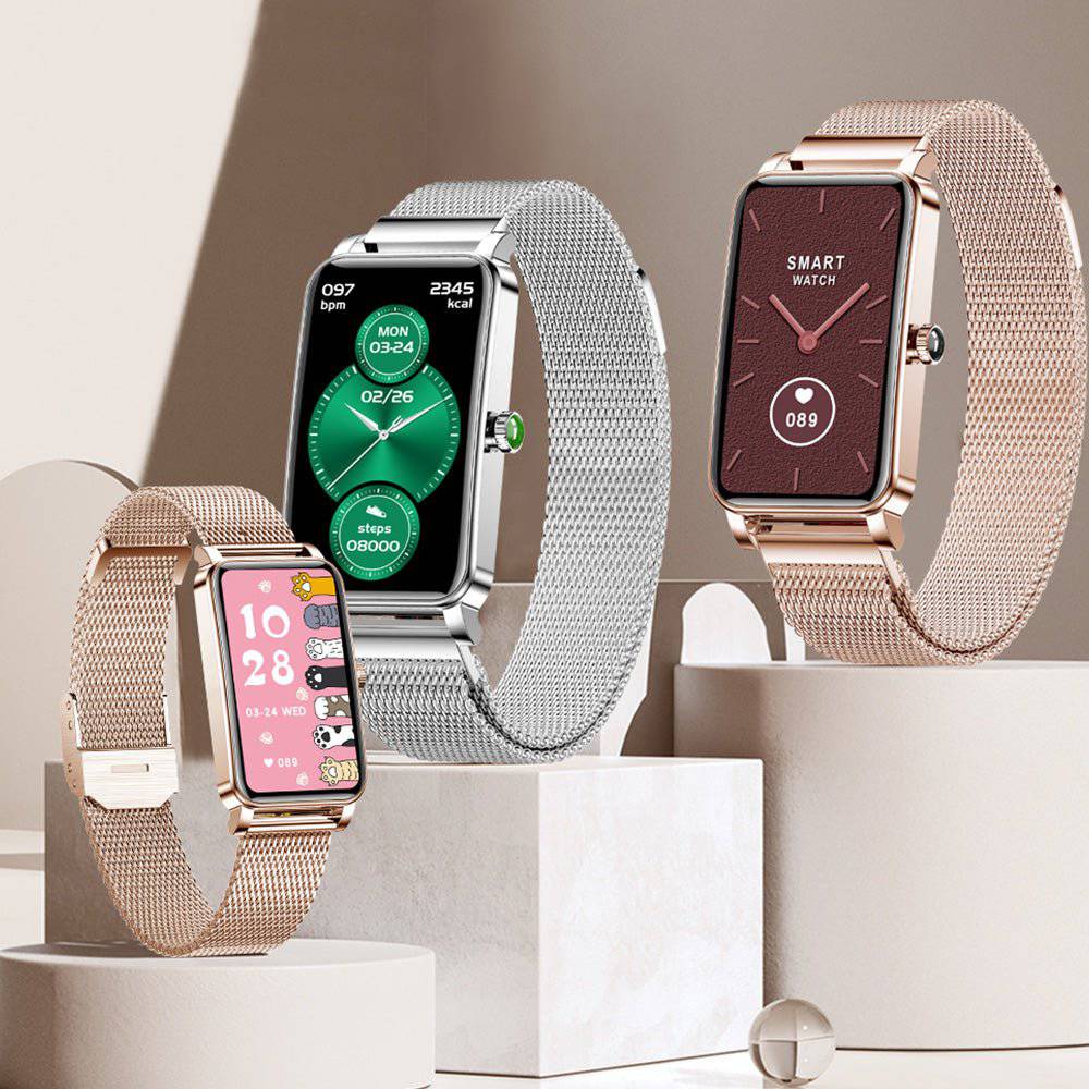 Ultra-elegante smartwatch voor dames - Gezondheid, fitness en stijl voor elke dag 4