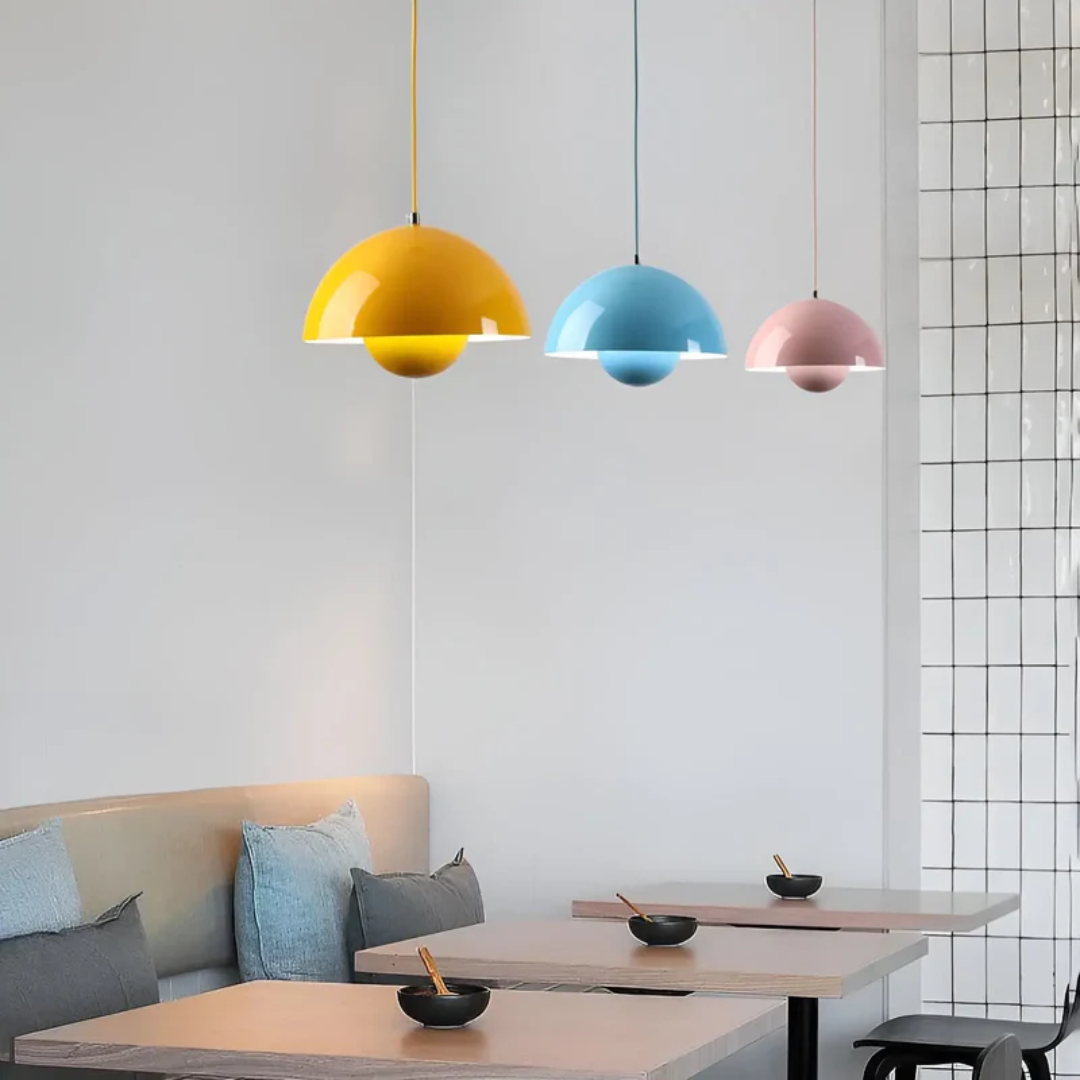 LED Hanglamp Bloemvorm Scandinavisch Design Verstelbaar