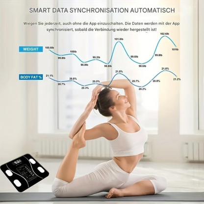 Weegschaal met Lichaamsanalyse en Bluetooth Connectiviteit
