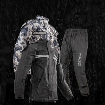 Waterdicht Motorpak Unisex Regenjas met Kap