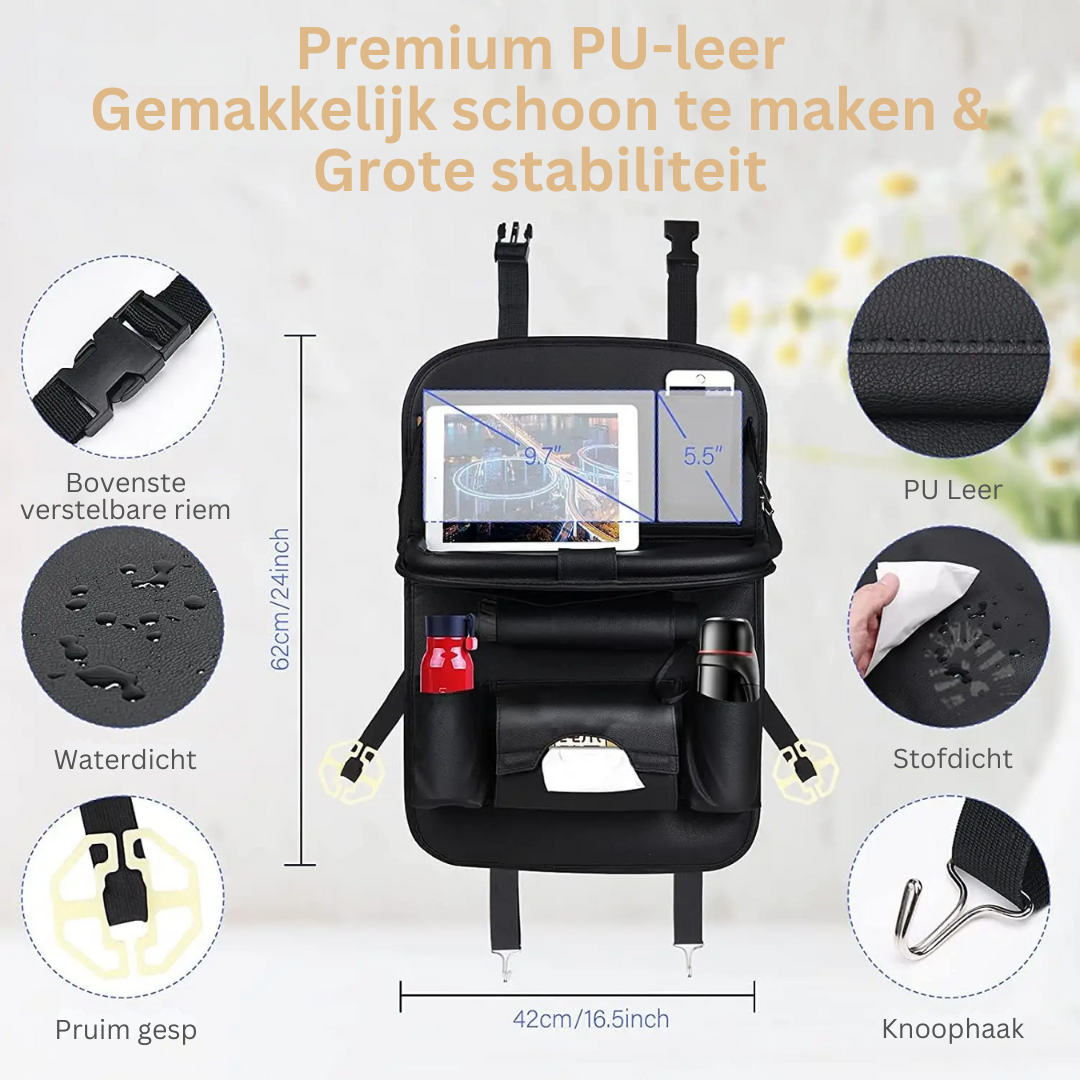 Opvouwbare Tafellade en Organizer voor op Reis