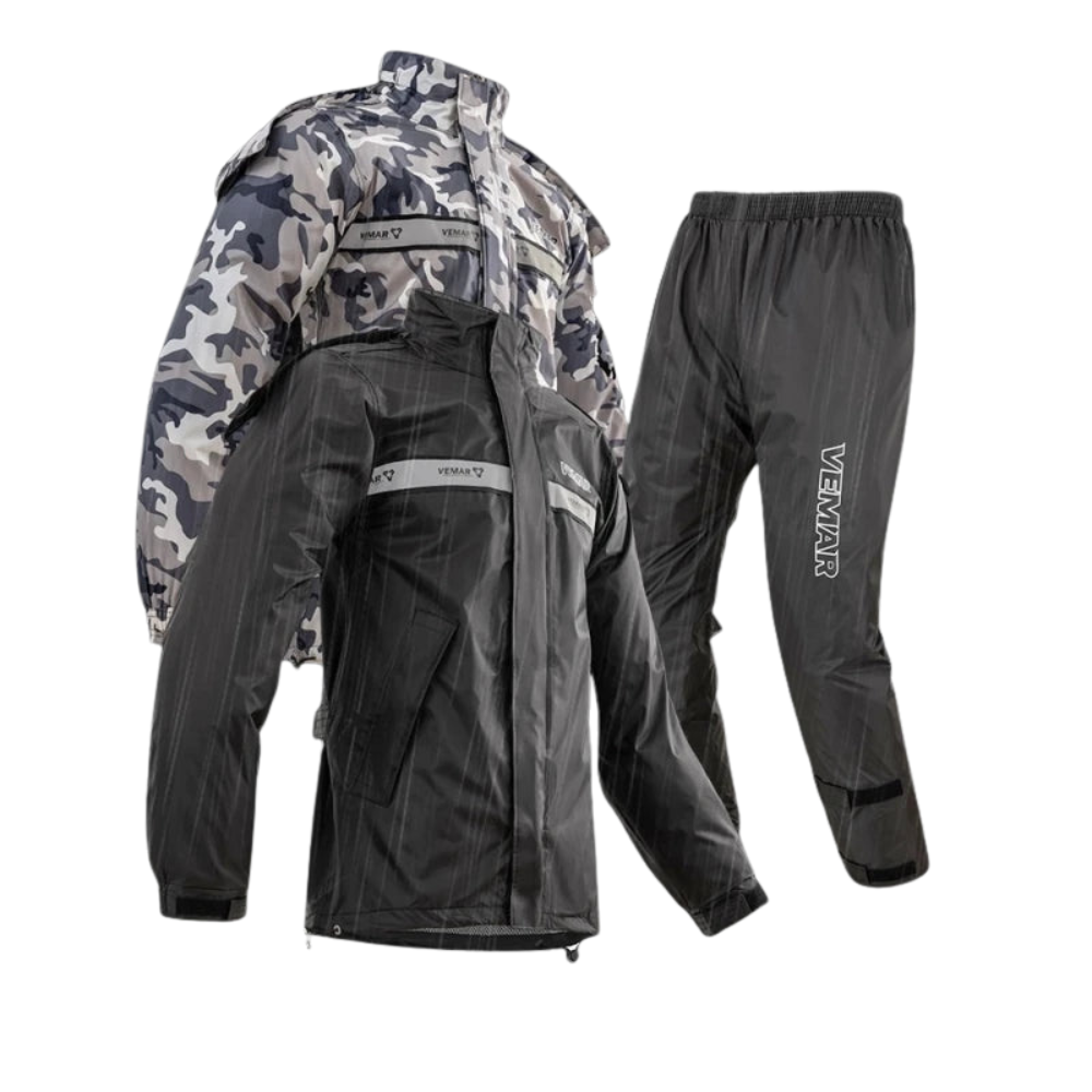 Waterdicht Motorpak Unisex Regenjas met Kap