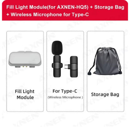 Microfoon voor Video's, HQ5 USB Microfoon met Hoge Kwaliteit Geluid
