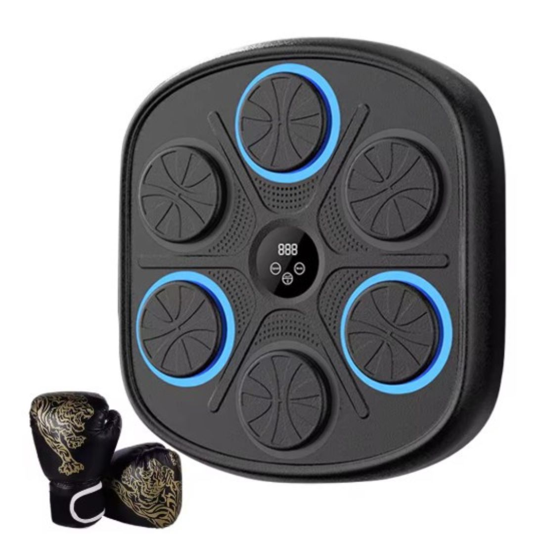 Bluetooth Wandbokstrainer Muziekmachine met Microfoon - Velinix